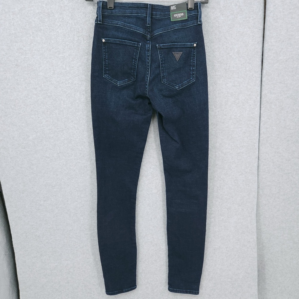 Guess 1981 High Waist Ankle Skinny Denim Stretchy Jeans Womens Size 24 x 29 NWT - Picture 3 of 9